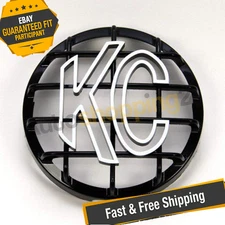 KC HiLiTES 7210 6" Round Black ABS Light Grille for Daylighter & Slimlite