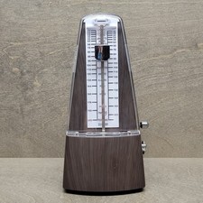 Musedo Mechanical Pendulum Metronome Woodgrain Model M-20 Piano Music Guitar