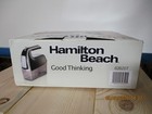 Black Hamilton Beach 6 speed electric handheld mixer new in box works great — photo 1