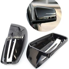 2X Schwarz Spiegelkappe Gehäuse für Mercedes Benz E / C / S W212 W204 W221 2X Schwarz Spiegelkappe Gehäuse für Mercedes Benz E / C / S W212 W204 W221
