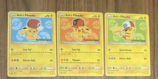 Pokemon TCG Ash's Pikachu “I CHOOSE YOU” SM112 SM110 SM113 Black Star Promo on eBay