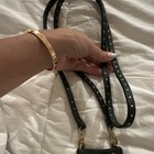 Bandolier Black Pebbled Leather Crossbody Case for Apple w Strap Card Pocket — photo 3