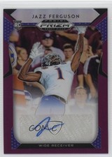 2019 Panini Prizm Draft Picks Purple Jazz Ferguson #249 Auto 2y0