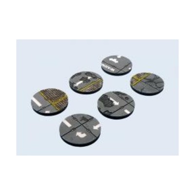 Micro Art Mini Base Warehouse 40mm Warehouse - Round Bases New
