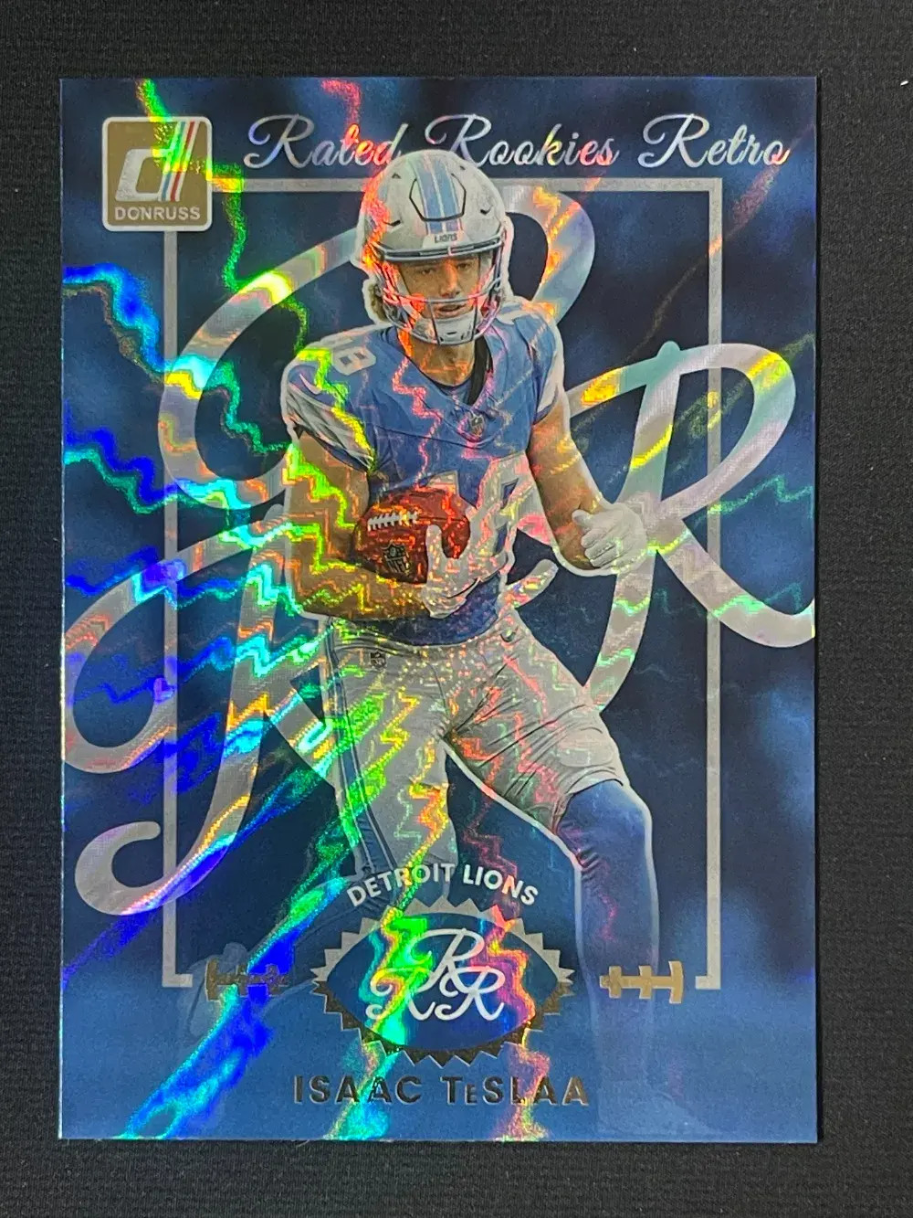 2025 Panini Donruss Isaac TeSlaa Rated Rookie Retro Rookie RC #6 Lions -YT92