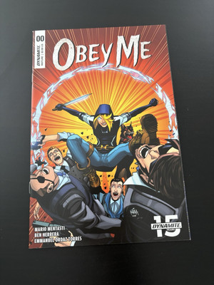 Obey Me #0 Dynamite 15 Comics Cover B Mario Mentasi 2019 Comic Book