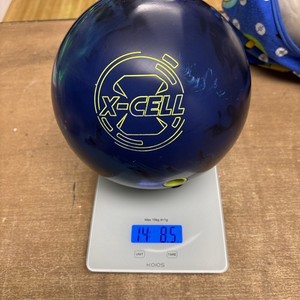 中古美品】 X-CELL TOUR 14ポンド 中古ボーリングボール 14p タイム