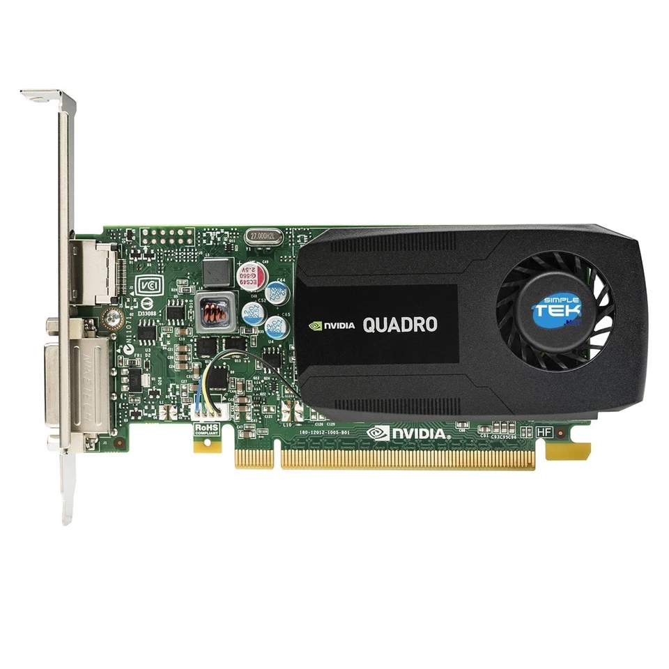 Nvidia Quadro K420 Low Profile 1GB Video Card GDDR3 DDR3 1X Dvi-I + 1X Dp - Image 4 of 4