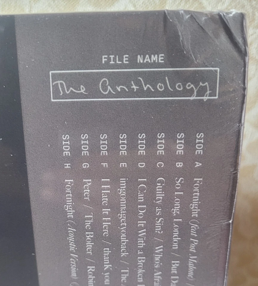 Taylor Swift, Tortured Poets Department: ANTHOLOGY (Vinyl, 4LP) -NEW Mnr Slv Dmg - Image 4 of 4