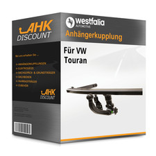 Für VW Touran 05.2010-05.2015 WESTFALIA Anhängerkupplung abnehmbar NEU