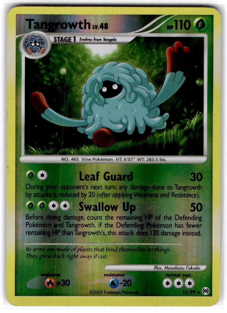 Tangrowth LV. 48 10/99 - Reverse Holo Rare - Arceus - Moderately Played