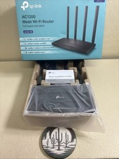 TP-Link AC1200 Gigabit WiFi Router Archer A6 Dual Band MU-MIMO Wireless