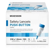 McKesson Lancets for Diabetes Testing [100 Count] Lancing Device 100 Count 