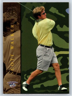 2002-03 Be a Player Signature Series Scott Walker Golf Insert #GS