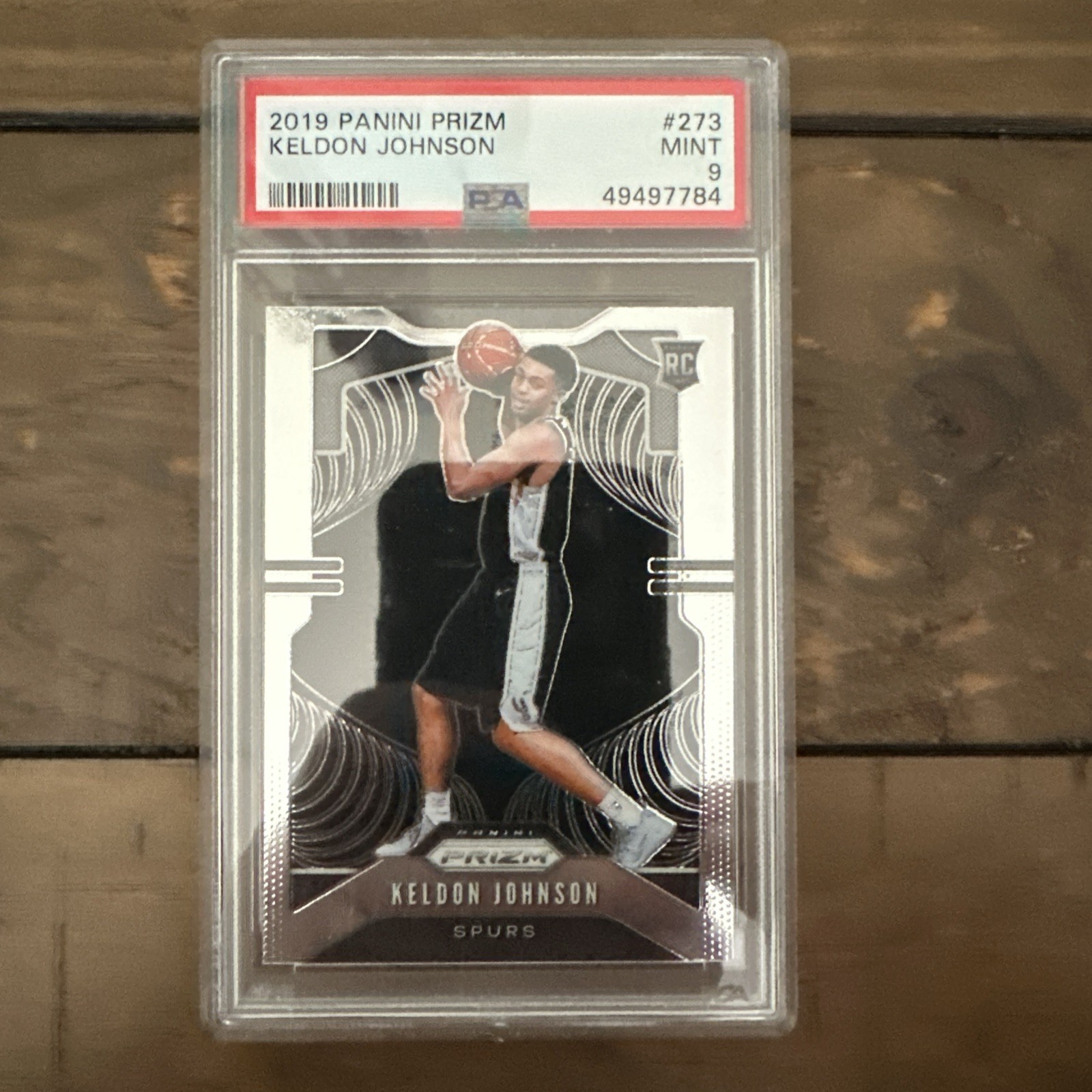 2019-20 Panini Prizm | Keldon Johnson Rookie RC | PSA Mint 9