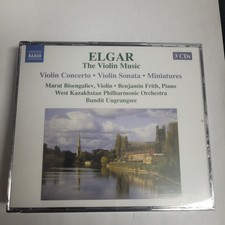 Elgar The Violin Music 3 CDs Naxos 8.572643-4...