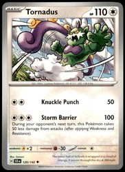 Tornadus 120/142 Stellar Crown Uncommon