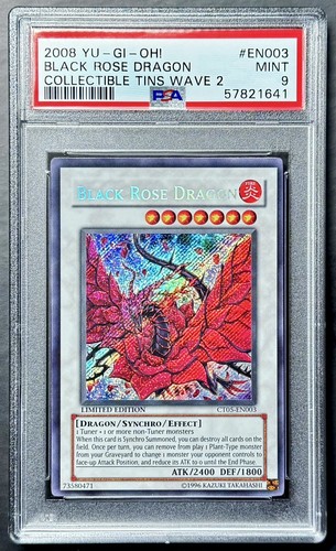 Black Rose Dragon CT05-EN003 YuGiOh Collectible Tins 2008 card