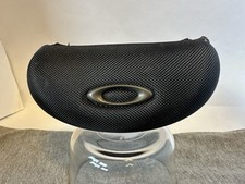 Oakley Hard Case Eyeglasses Sunglasses Clamshell Zip Up Black
