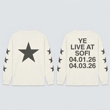 Ye Bully Live At Sofi Merch All Sizes And Colors Kanye West Merch 2026 white