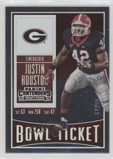 2016 Panini Contenders Draft Picks Bowl Ticket 51/99 Justin Houston #58 0c2