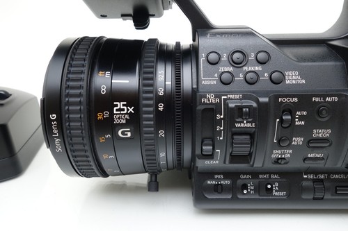 Sony PXW-X180 Full HD XDCAM 25x Zoom Handheld Camcorder XAVC 3G/HD-SDI 849 HOURS - Picture 17 of 19