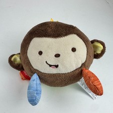 Fisher-Price Laugh Learn Giggle Sounds Monkey Plush Toy Sound Effects Reversib