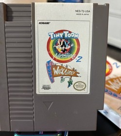 Tiny Toon Adventures 2 Trouble in Wackyland NES Game Cartridge w/ Box - Tested