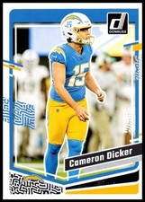 2023 Cameron Dicker Panini Donruss Football #154 Los Angeles Chargers
