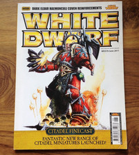 White Dwarf Magazine June 2011 WD378 Citadel Finecast  . Free UK P&P