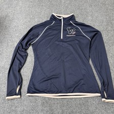 texans wmns NFL team apparel size L pull over zip up