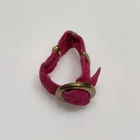 Vintage 1970s Barbie Doll #1057 Groovin' Gauchos Pink Faux Suede Neck Piece