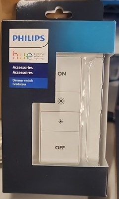Philips Hue Smart Dimmer Switch Wireless Remote Light Control New Sealed