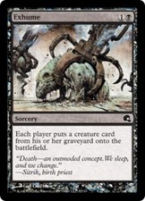 Exhume -Foil Light Play MTG Premium Deck Series: Graveborn