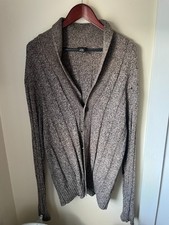 Jos. A Bank Mens Carnigan. Dark Brown. XXL
