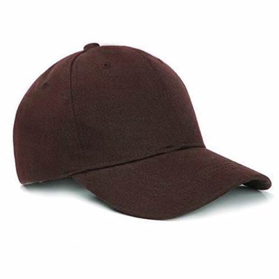 Wholesale Unisex Plain Baseball Cap Solid Color Hat Adjustable Wool Hook & Loop 