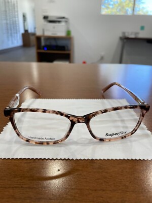 Glasses Frames New SuperFlex Brown tortoise WestGroupe Unused Classic SF-590