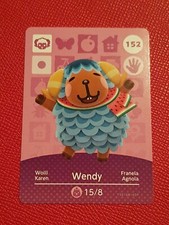 WENDY ANIMAL CROSSING AMIIBO SERIES 2 CARD #152 TRACKED AU POST geniuine
