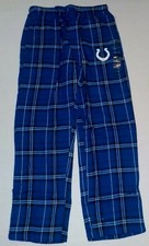 INDIANAPOLIS COLTS SLEEP LOUNGE PAJAMAS PANTS FLANNEL MEN'S M L XL 2X NWT