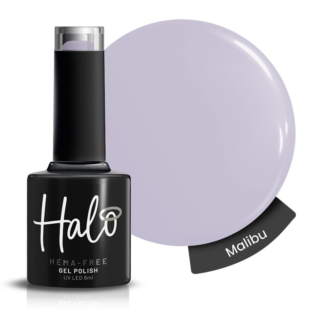 Halo Gel Polish UV LED HEMA-Free West Coast 2025 (Malibu) 8ml