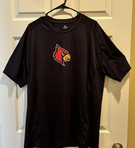 KA Knights Apparel University of Louisville Cardinals T shirt Size 2XL Black