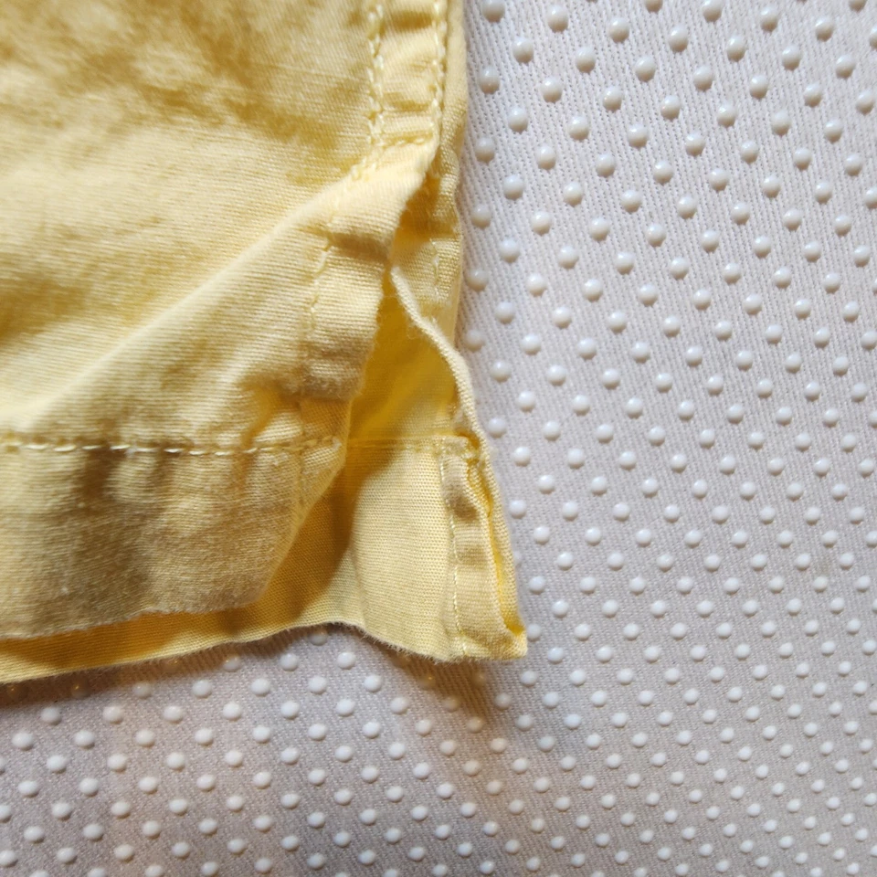 Рубашка мужская Joe Marlin на пуговицах большой желтый карман вышитый логотип 100% хлопок - Изображение 4 из 4