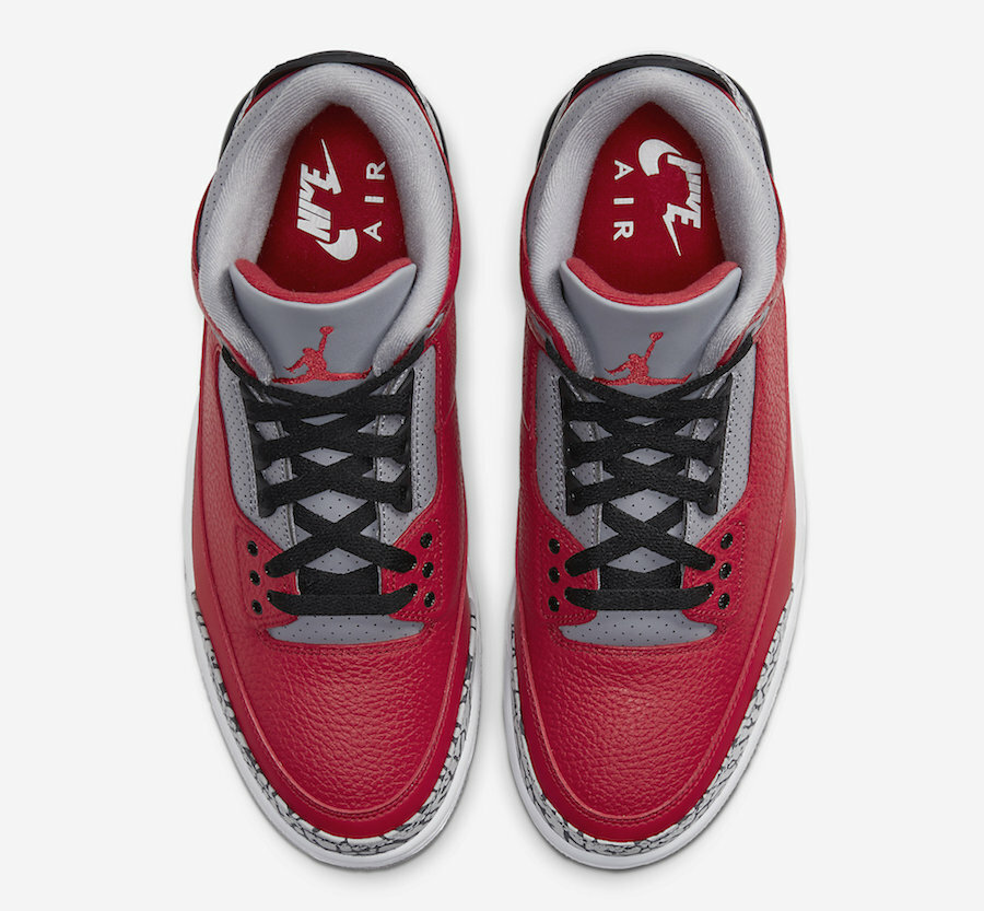 Nike Men's Air Jordan Retro III 3 SE Unite Chi Exclusive Red