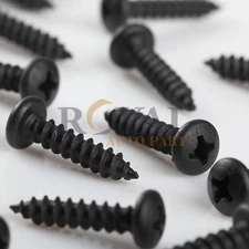 500pcs #8 x 3/4" Phillips Pan Head Oxide Sheet Metal Screws