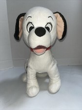 Disney Store 101 Dalmatians 13" Lucky Penny Plush Dog Red Collar
