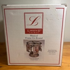Lawrence Frames Baby Wind Up Musical Carousel Frame NIB