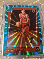 20-21 Panini Donruss RC Scottie Barnes Holo Teal Laser + Great X-pectations base