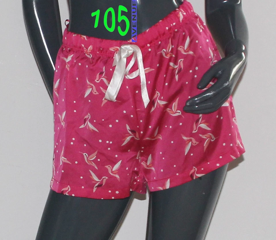 NEUF @@ PYJASHORT ENSEMBLE CARACO SHORT SATIN + RINGELLA + FR 38/42/46 ou 48 - Photo 3/3