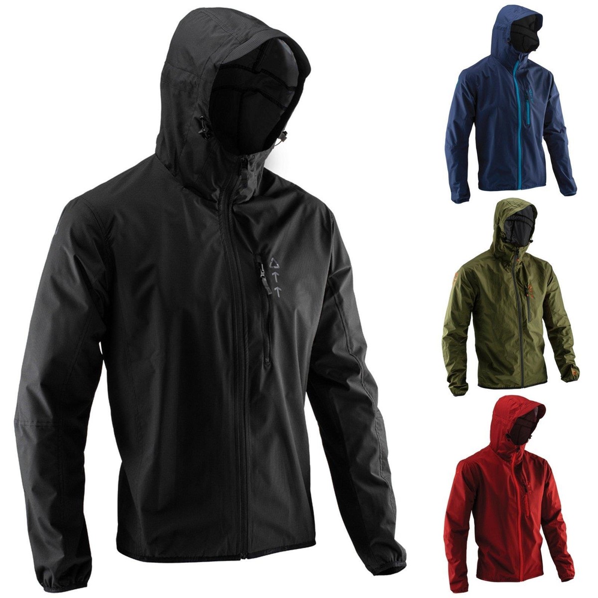 Decathlon Regenjacke In Eigene Tasche Falten Leatt Herren Fahrrad
