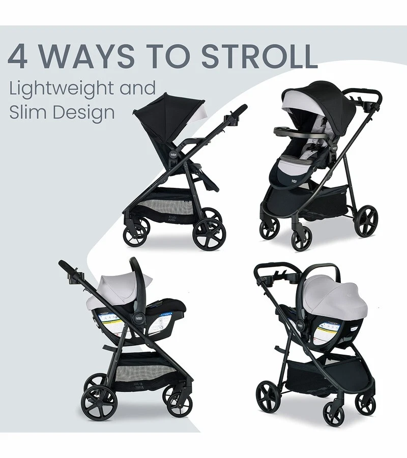 Britax Willow Brook S+ Travel System - Glacier Onyx New!! - Image 2 of 4